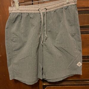 Free Fly Apparel Large Gray Shorts made with 25% Bamboo Charcoal